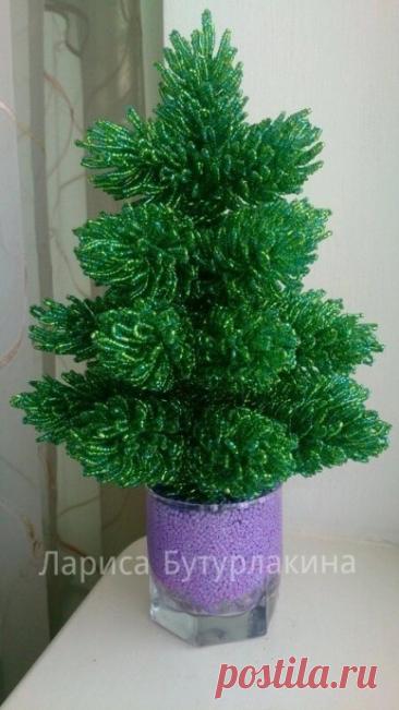 Елочка из бисера для вашего вдохновения