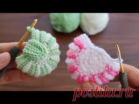 SUPER IDEAS!😍 Look, I made you a very beautiful crochet keychain mici money wallet today!