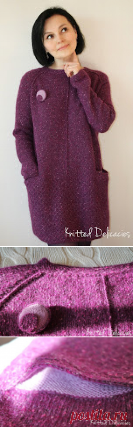 Knitted Delicacies: Sweet plum ;0)