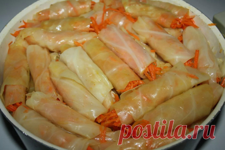 Маринованные капустные рулетики Закуска - бомба!! Такие готовила еще моя бабушка. Делаю чтобы в банки закатать - но до банок дело не доходит, так съедаем.