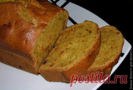 Тыквенный хлеб с изюмом