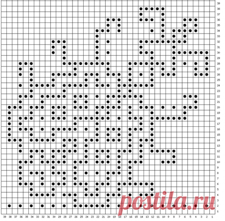 Ленивый жаккард. Энциклопедия узоров. Узоры №№708-712. Букашка, Мотылёк и Бабочки на 27, 31 и 37 рядов | Mария Mоскалева | Яндекс Дзен