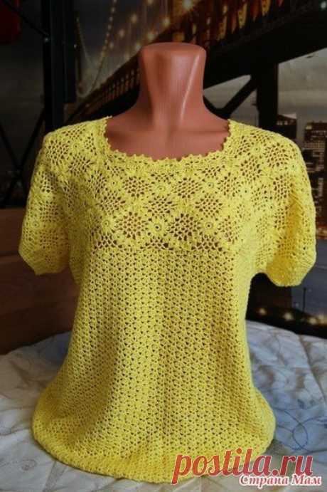 Комбинированный топ из &quot;Тропиканы&quot;