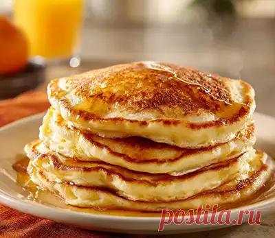 Готовим пышные блинчики