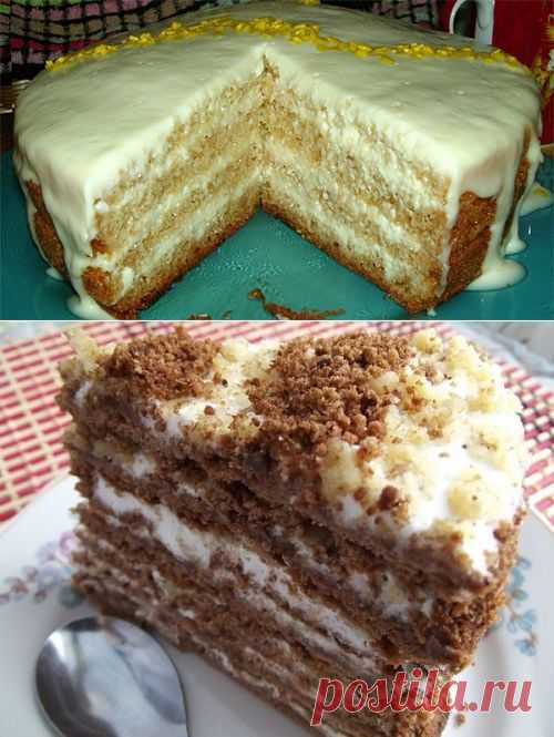 «Медовик» со сметанным кремом | СТРЯПУХА.ru