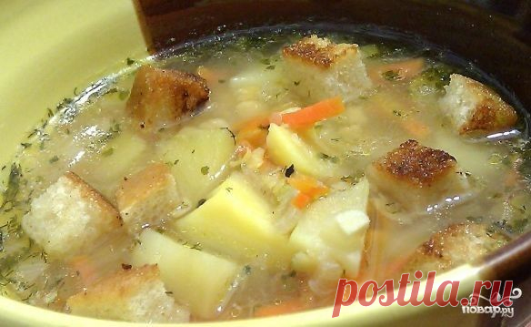 Гороховый суп для похудения - пошаговый кулинарный рецепт на Повар.ру
