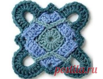 Стильные и красивые схемы квадратных мотивов для ваших новых проектов! | Вязалки Веселого Хомяка | Дзен