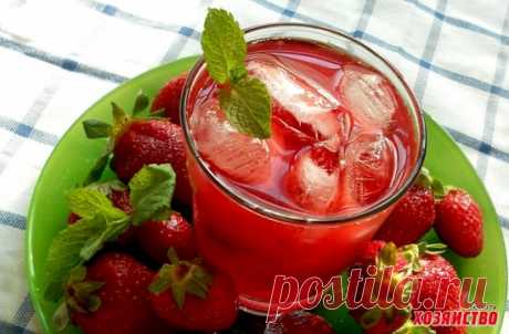 Клубничный ликер у нас получился ох какой вкусный