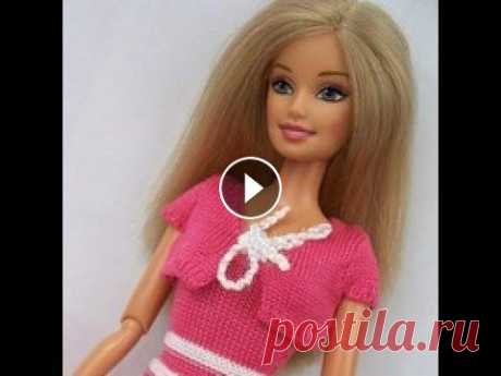 Кукла Барби - Платья Крючком 2019 / Barbie doll Dresses Crochet / Barbie-Puppe Kleider Haken Кукла Барби - Платья Крючком. Подарите своей малышке куклу Барби и наполните гардероб игрушки разнообразными нарядами. Сшейте и свяжите разнообразную ...