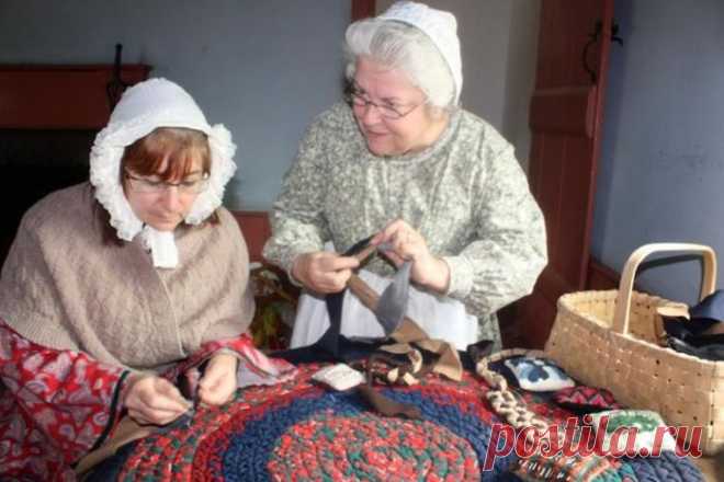 Коврики из кос Braided Rugs