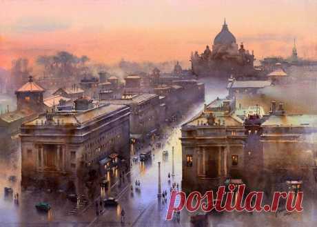 Индийский художник-акварелист Prafull Sawant Prafull Sawant - молодой и талантливый художник из Индии. Живой интерес к рисованию проявился у него с раннего возраста. Его способности и любовь к живописи росли с течением времени. Prafull родился и...