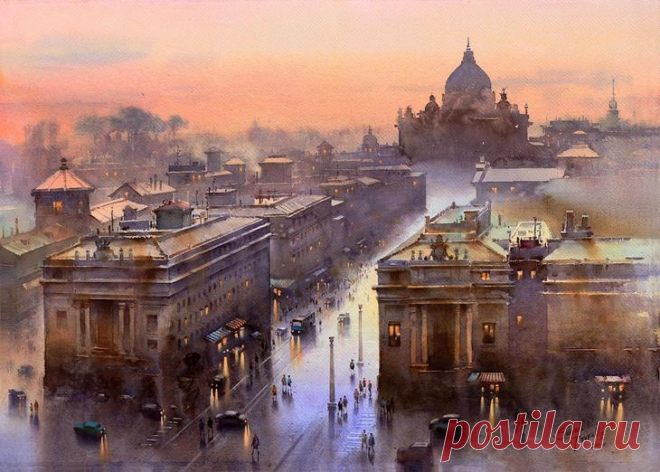 Индийский художник-акварелист Prafull Sawant Prafull Sawant - молодой и талантливый художник из Индии. Живой интерес к рисованию проявился у него с раннего возраста. Его способности и любовь к живописи росли с течением времени. Prafull родился и...