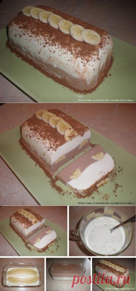 творожный десерт с бананом - Самое интересное в блогах