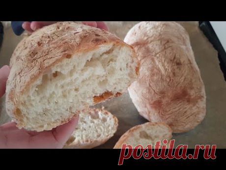 (SUB) No Knead Bread - Легкий Рецепт Домашнего Хлеба