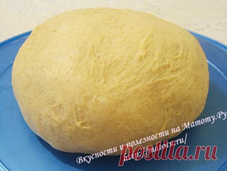 Дрожжевое тесто в хлебопечке - Кулинарные пошаговые рецепты с фотографиями