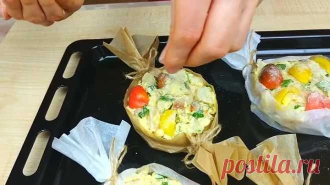 Праздничная рыба в духовке - красиво, просто, вкусно. РЕЦЕПТ НАХОДКА!