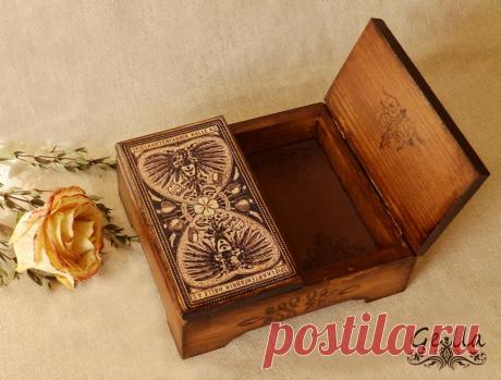 Декупаж - Сайт любителей декупажа - DCPG.RU | Шкатулка для игральных карт