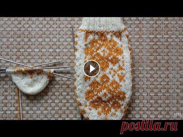 МК варежки жаккардовым узором спицами 1 часть

вышивка одуванчик