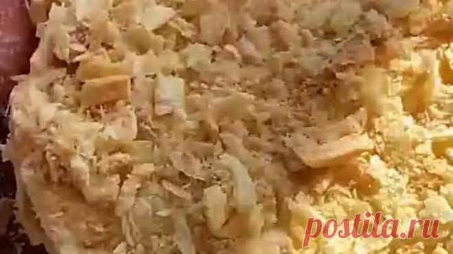 Самый ленивый Наполеон, который сможет приготовить каждый ( рецепт )