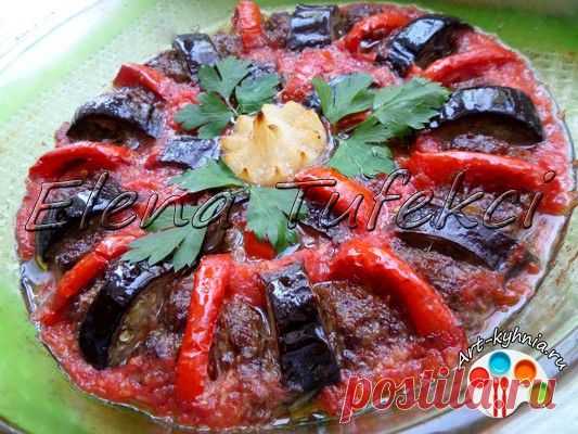 Запеченный кебаб с баклажанами (МК от Елены) турецкая кухня второе блюдо приготовление баклажан мастер-класс читать онлайн