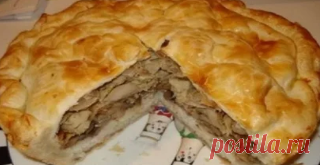 Узбекский курник — царь пирогов!