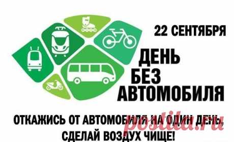 В замечательный День без автомобиля желаю вам открыть красоту пешеходных прогулок и велосипедных поездок!