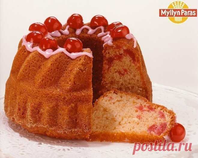 Медовый кекс с вишней | Myllyn Paras