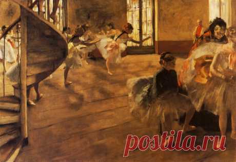 Эдгар Дега - картины, рисунки и скульптуры (всего 617) - WikiArt.org