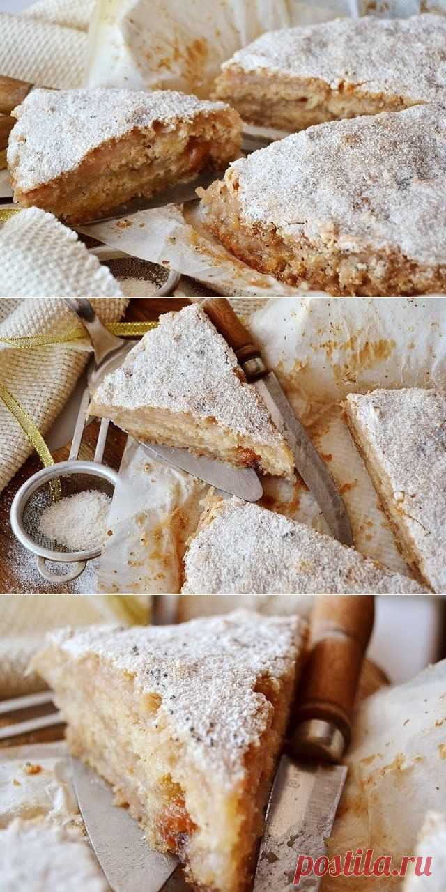 Насыпной яблочный пирог - рецепт и способ приготовления, ингридиенты | sloosh