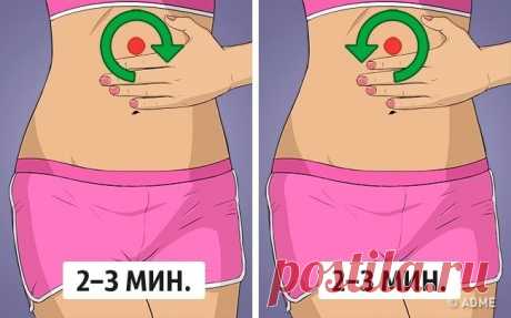 Как убрать надутый живот безо всяких упражнений на пресс