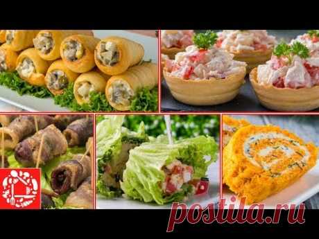 5 Идей Вкусных ЗАКУСОК на Праздничный Пасхальный стол! Меню на Пасху 2019