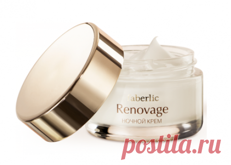 Ночной крем Мощное восстановление серия Renovage | Faberlic