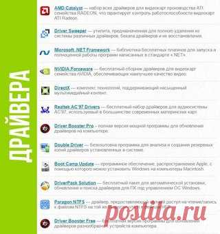 Набор программ на все случаи жизни.