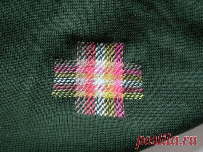 Awesome photo tutorial on darning repairs! Take care - repair... part 2 | The Knitter - Google Search