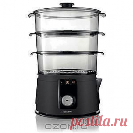 Philips HD 9149/91 Avance - это высококачественная пароварка с уникальным контейнером для трав и специй, которая позволяет насытить блюда на пару изысканными ароматами любимых приправ. Цифровой таймер и функция поддержания тепла помогут вам приготовить вкуснейшие блюда.