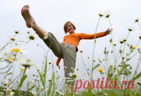 Организм человека начинает стареть с ног!.