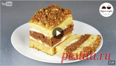 ВКУСНЕЙШИЙ ТОРТ за полчаса! рецепт с фото