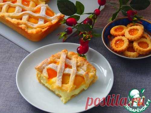 Нежный персиковый пирог - кулинарный рецепт