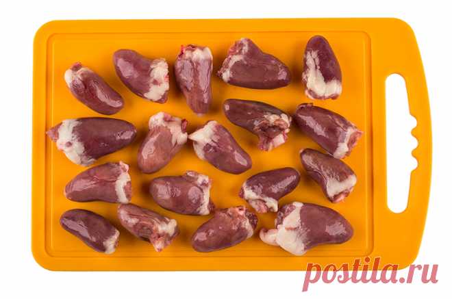 Приготовление куриных сердечек
