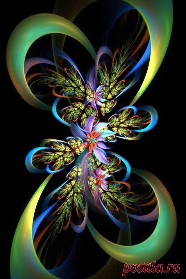 Granny Frannie приколол(а) это к доске FRACTAL ART