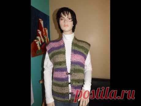 How To Knit A Cardigan Or Vest