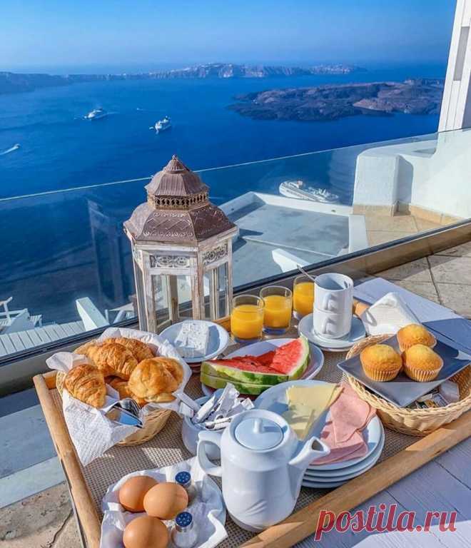 ДОБРОЕ УТРО, ДРУЗЬЯ! 
СОЛНЕЧНОГО НАСТРОЕНИЯ!  
Greece, Santorini