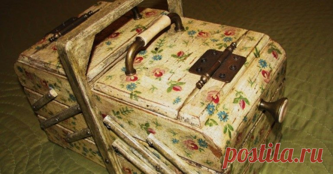 Шкатулка для швейных принадлежностей / Я - суперпупер