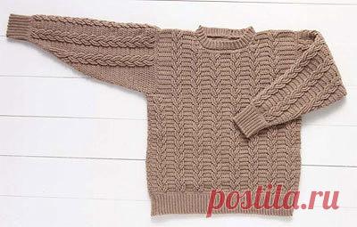 Мужской вязаный свитер с рисунком Free

Используемая пряжа: Longwood Sport от Cascade Yarns

• 15 (15, 16, 17) мотков Longwood Sport от Cascade Yarns, 100% сверхтонкого мериноса супер-стирки (273 ярдов / 100 г) в цвете 36

Инструменты:

• Вязальный крючок размера США G-6 (4 мм) или размер, необходимый для калибровки

• Размер США E-4 (3,5 мм) крючком.
Гильзы

С меньшим крючком, ch 16. Работайте в боковом ребре по 15 петель до тех пор, пока кусок, когда он немного растянетс...