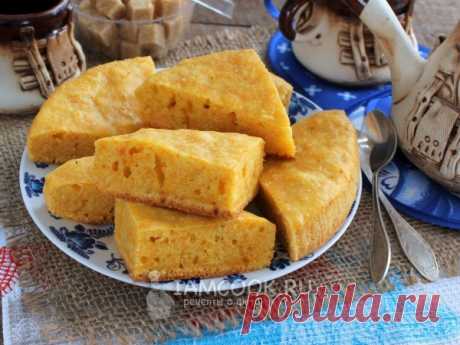 Морковный кекс в мультиварке