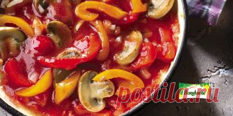 Картофельная запеканка с грибами и лечо Рецепт - Картофельная запеканка с грибами и лечо - с фото