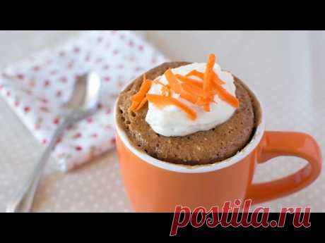 Carrot Cake in a Mug - How to Make a Quick & Easy Mug Cake Learn how to make a delicious carrot cake in a mug in the microwave, in less than 5 minutes. This carrot mug cake recipe is really easy to make, looks great and tastes even better!

▼ INGREDIENTS LIST:

- 3 tablespoons of brown sugar
- 2 tablespoons of su