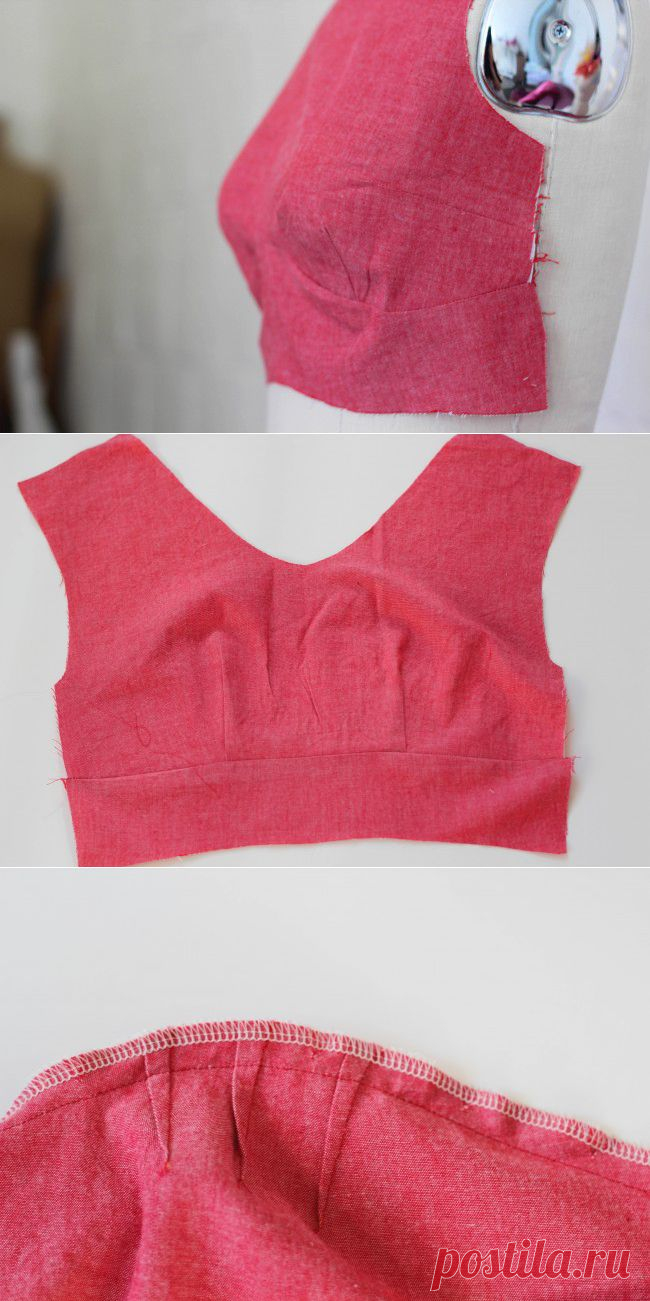 Rooibos Sewalong: Curved seams and finishes &nbsp;|&nbsp; Coletterie
