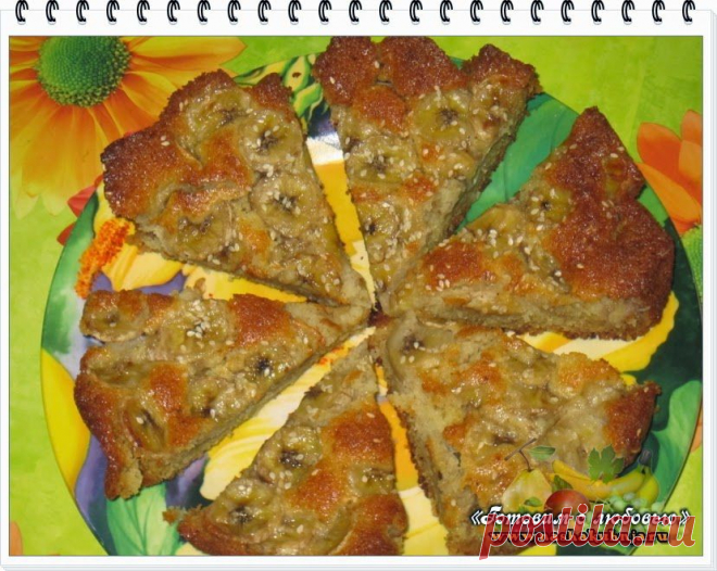 Рецепт вкусной банановой шарлотки | Четыре вкуса