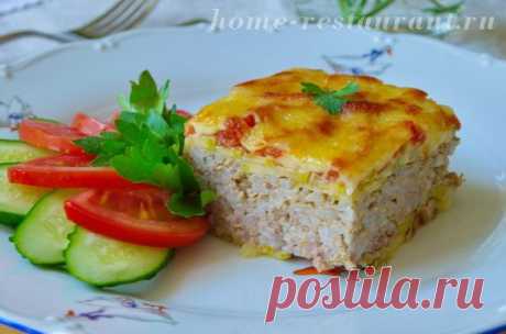 Запеканка из кабачков с фаршем - результат «вкусно предсказуем»